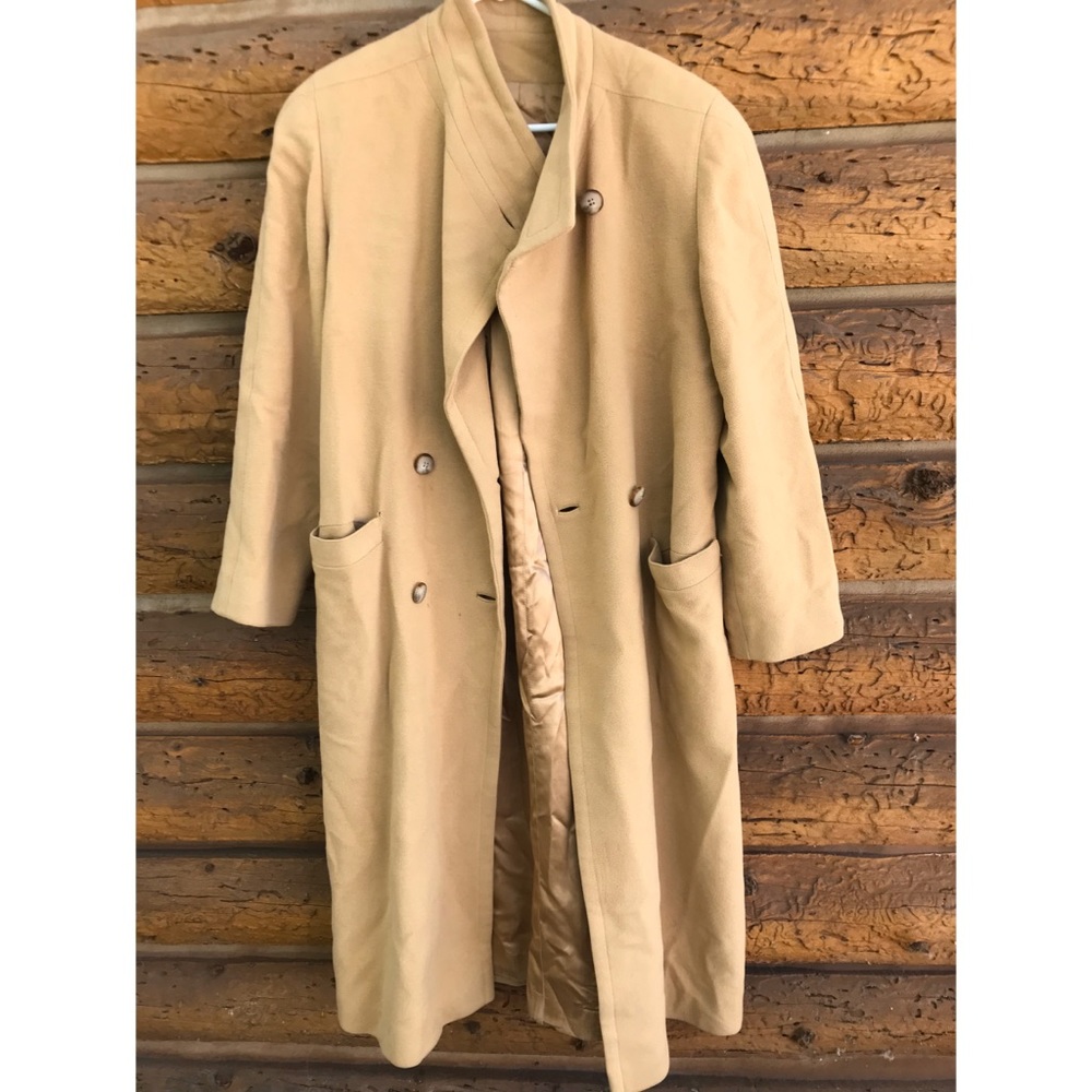 Neiman Marcus Full length Cashmere Trench Coat